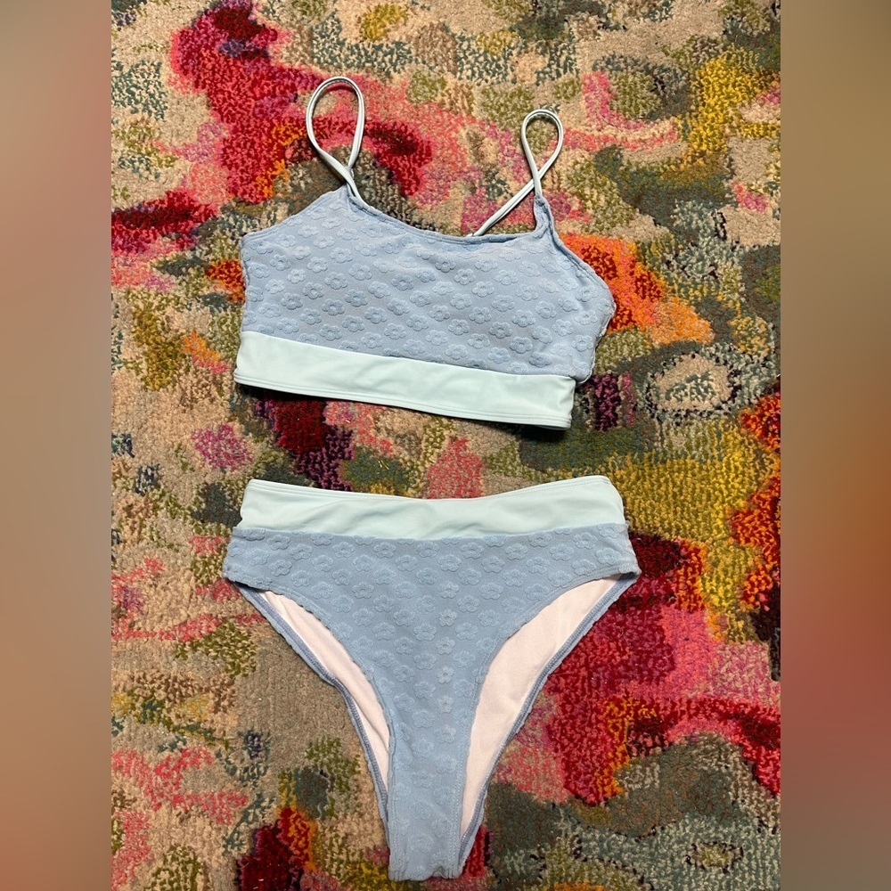 Two piece bathing suit